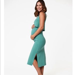 Pact Organic Cotton Maternity and Nursing Dress